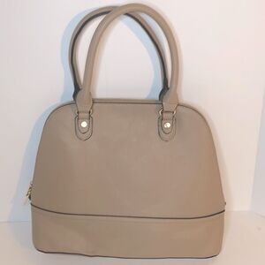 NEW...Taupe satchel handbag OS (one size) from Forever21